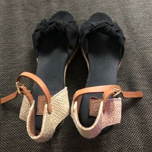 Tory Burch espadrille wedges
